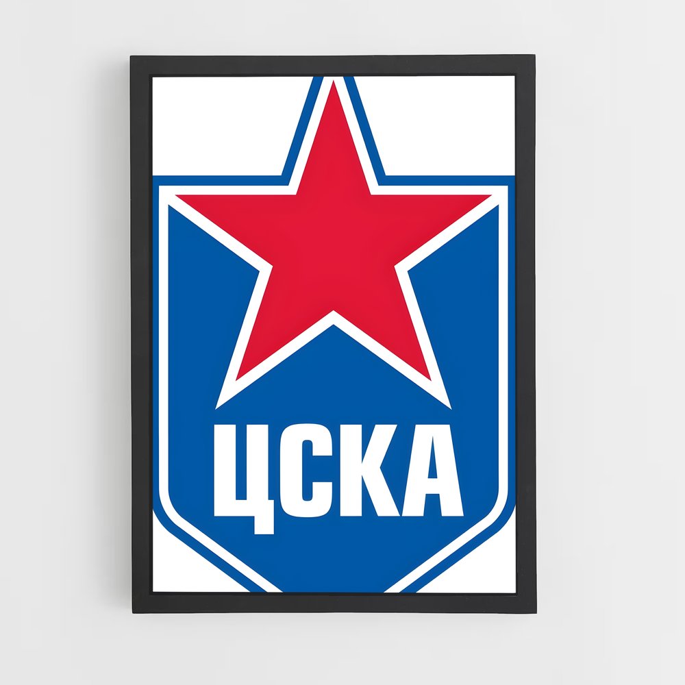 Poster Cska en Action – affiche Basketball (vue 2)